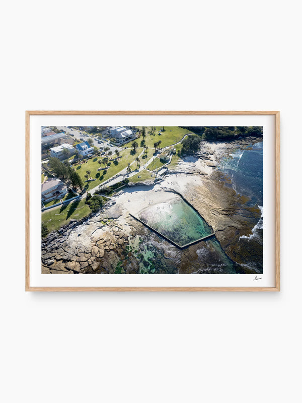 Cronulla - Oak Pool 03 - Wall Art Print