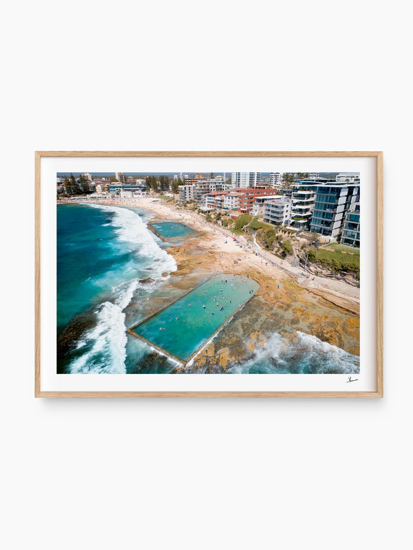 Cronulla pool 03 - Wall Art Print