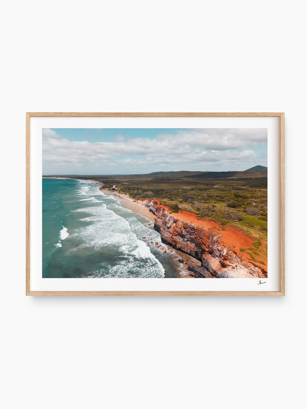 Red Cliff 01 - Wall Art Print
