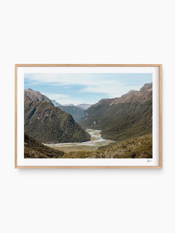 Routeburn Flats 02 – New Zealand Wall Art Print