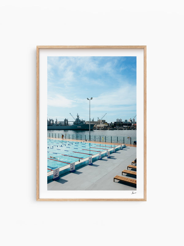 ABC pool 03 - Wall Art Print