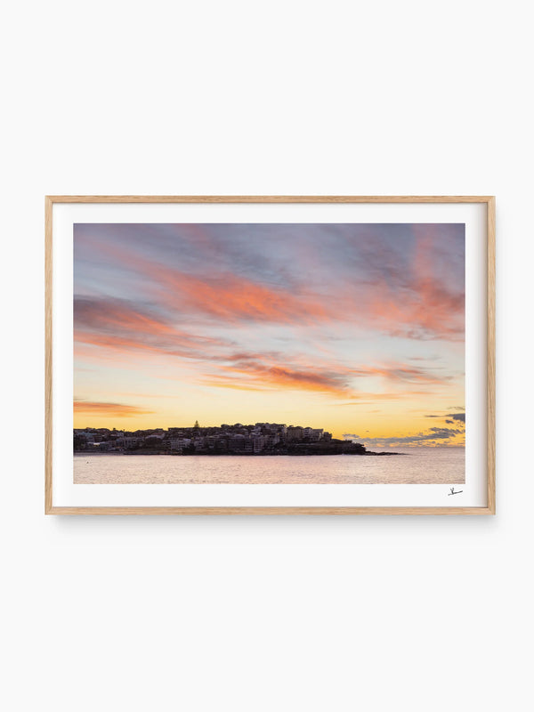 Painted Dawn - Bondi Wall Art Print
