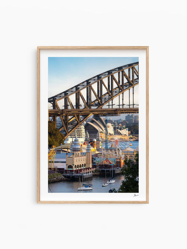 Luna Park 01 - Wall Art Print