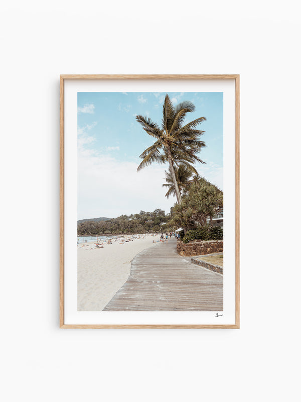 Noosa Main Beach 03 - Sunshine Coast Wall Art Print