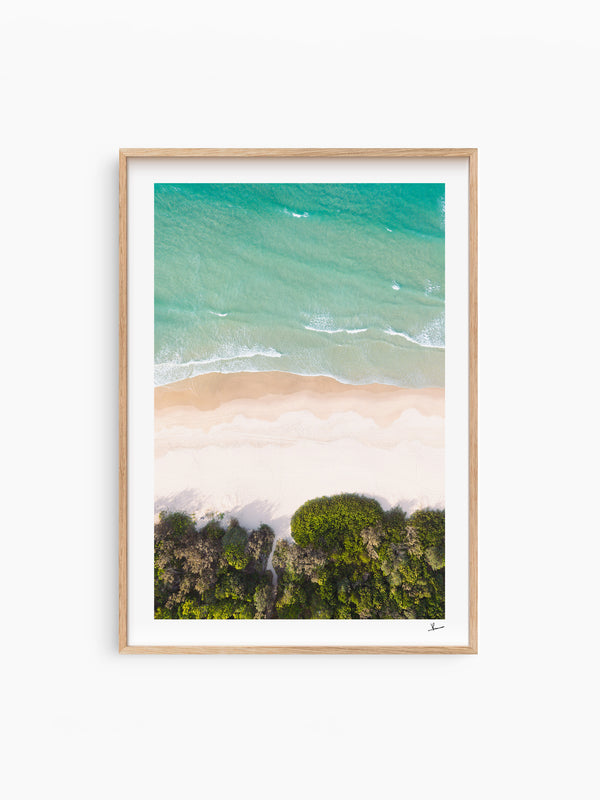 Noosa Main Beach 05 (North) - Sunshine Coast Wall Art Print