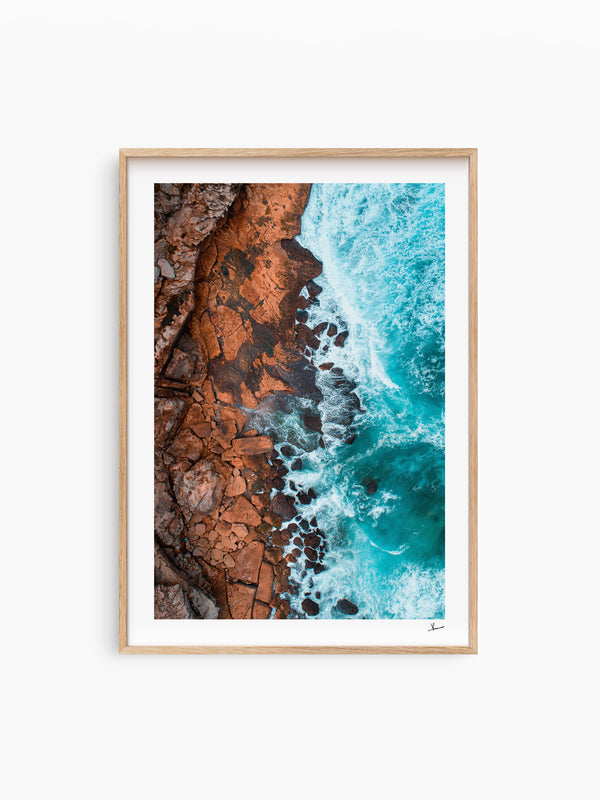 Salty Rock 01 - Wall Art Print