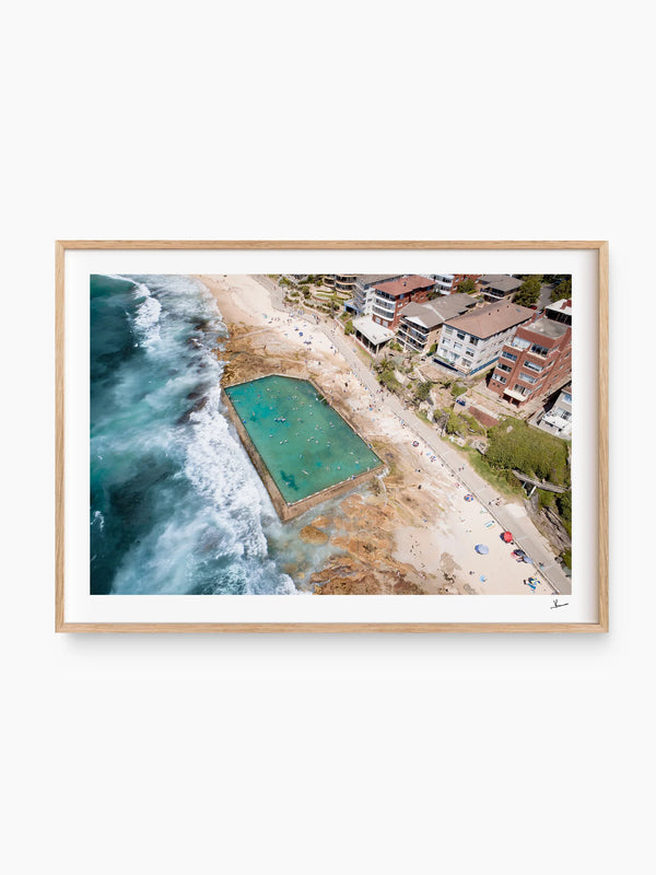 Cronulla pool 05 (southern bath) - Wall Art Print