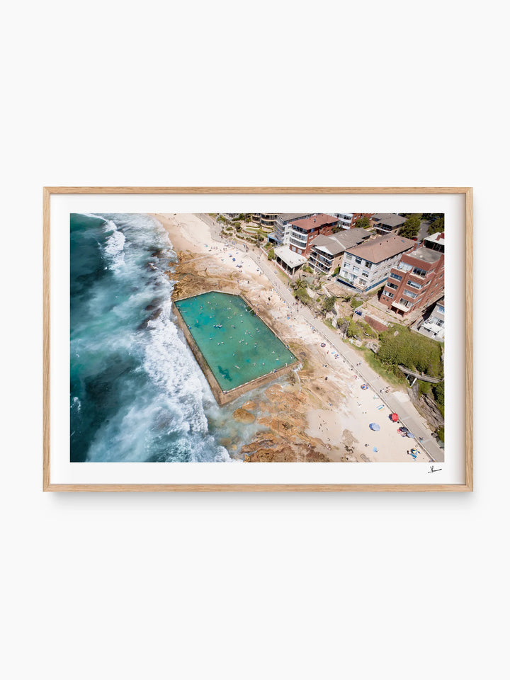 Cronulla pool 05 (southern bath) - Wall Art Print