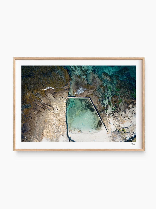 Cronulla - Oak Pool 01 - Wall Art Print