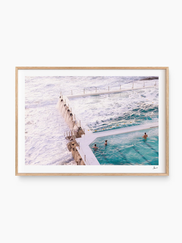 Bondi Bubble Bath – Bondi Beach Wall Art Print