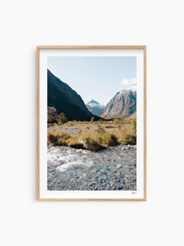 Fiordland Valley 01 – New Zealand Wall Art Print