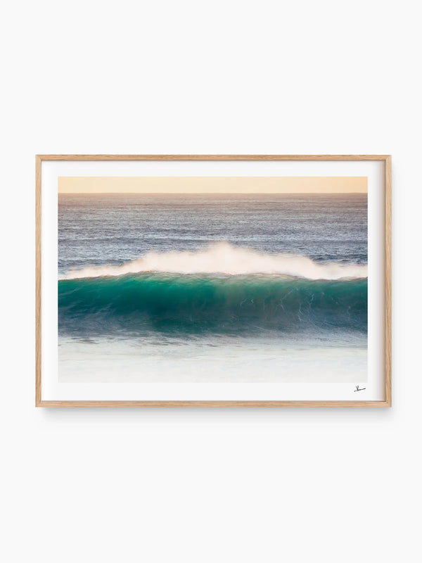 Morning Perfection – Ocean Wave Wall Art Print
