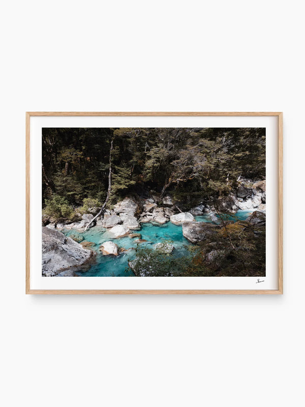 Routeburn River – New Zealand Wall Art Print
