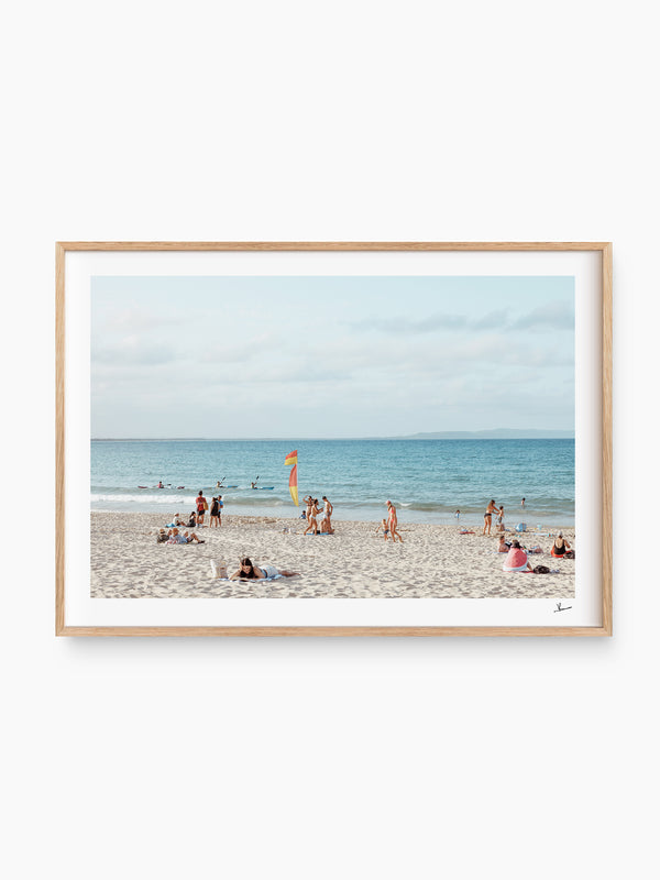 Between the Flags – Noosa Main Beach Wall Art Print