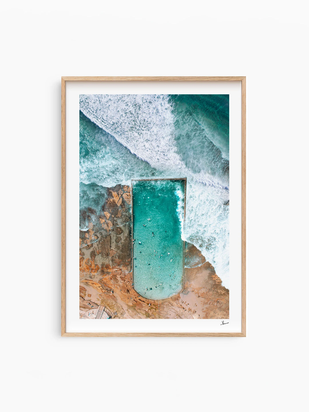 Cronulla pool 01 (northern bath) - Wall Art Print