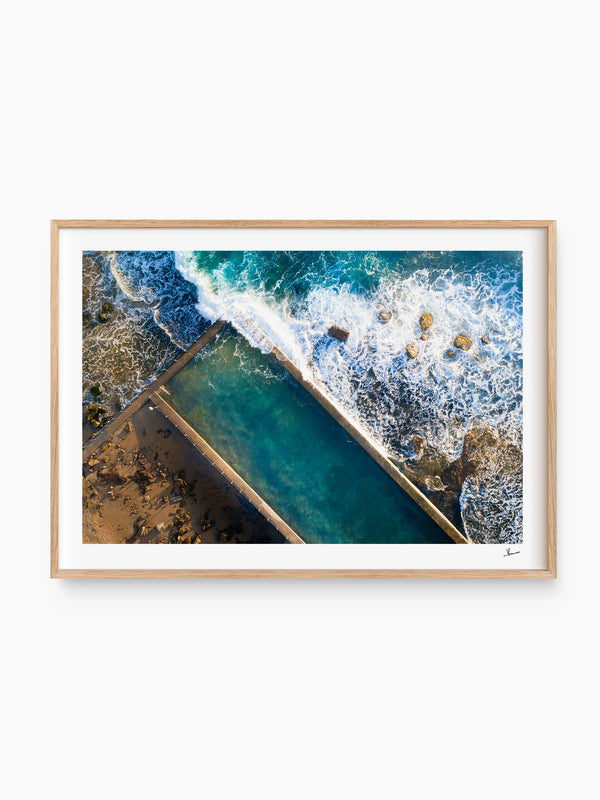 Newport Rockpool 01 - Wall Art Print