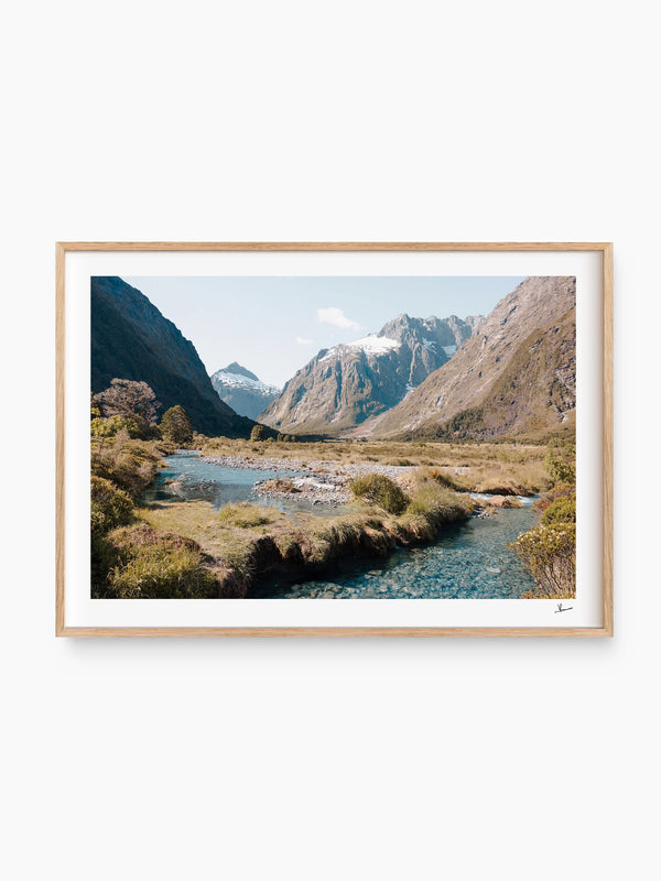 Fiordland Valley 02 – New Zealand Wall Art Print
