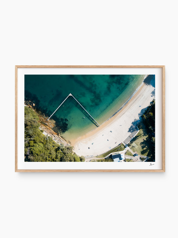 Little Manly Beach - Wall Art Print
