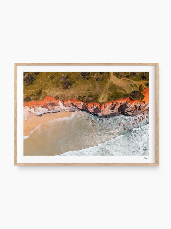 Red Cliff 03 - Wall Art Print