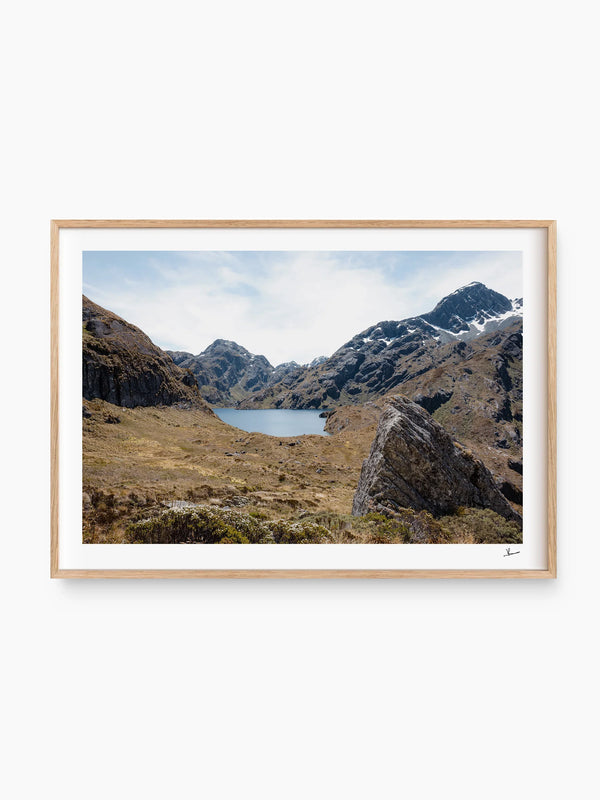 Lake Harris 01 – New Zealand Wall Art Print