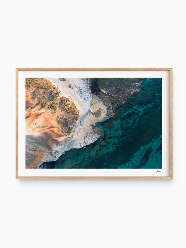 Ochre & Ocean – South Australia Wall Art Print