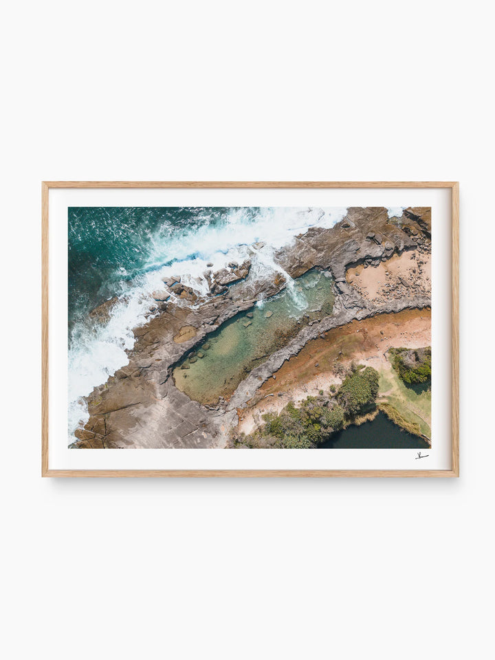 Angourie Rock Pool 02 - Wall Art Print