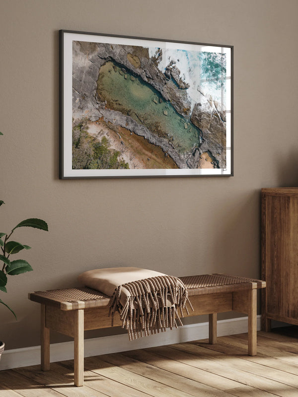 Angourie Rock Pool 01 - Wall Art Print
