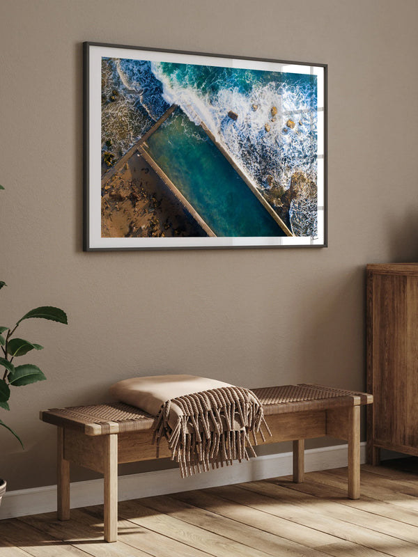 Newport Rockpool 01 - Wall Art Print