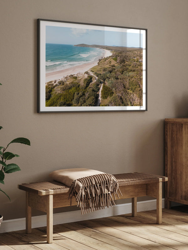 Angourie Back Beach 01 - Wall Art Print