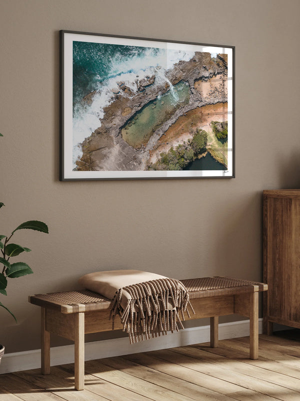 Angourie Rock Pool 02 - Wall Art Print