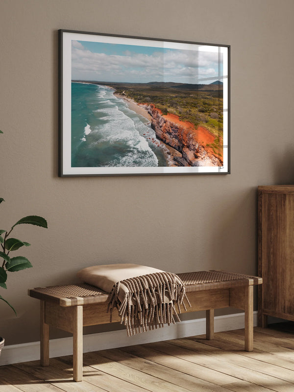 Red Cliff 01 - Wall Art Print