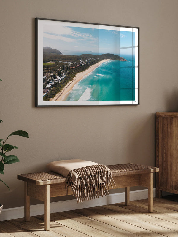Boomerang Beach 02 - Wall Art Print