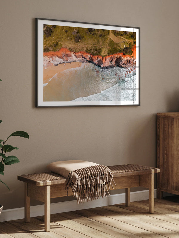 Red Cliff 03 - Wall Art Print