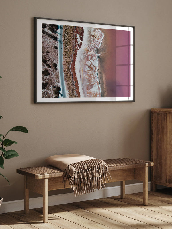 Salt Lake 01 - Wall Art Print