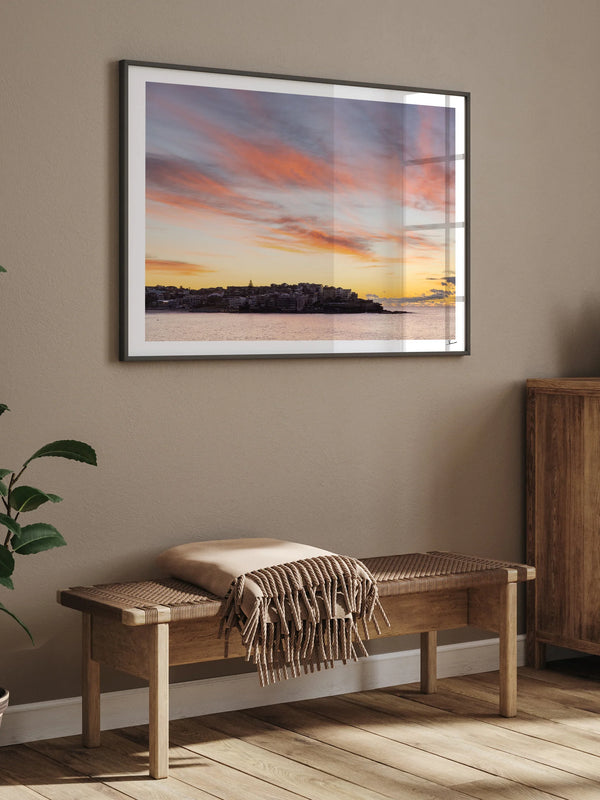 Painted Dawn - Bondi Wall Art Print
