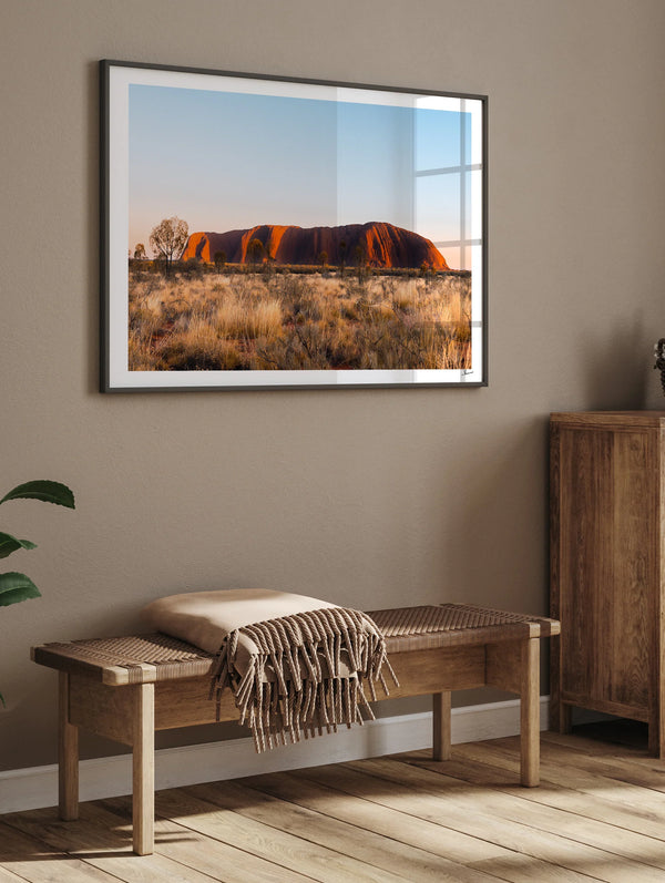 Uluru Sunrise 01 - Australian Wall Art Print