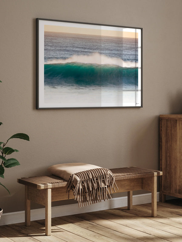 Morning Perfection – Ocean Wave Wall Art Print