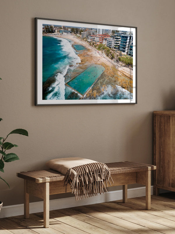 Cronulla pool 03 - Wall Art Print