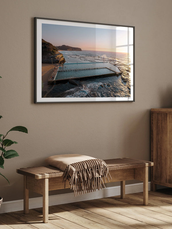 North Narrabeen Rock Pool 04 - Wall Art Print