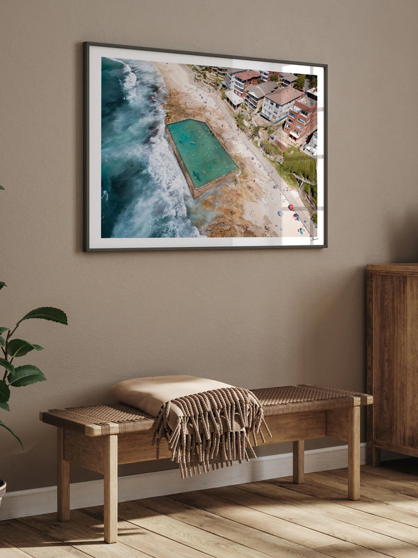 Cronulla pool 05 (southern bath) - Wall Art Print
