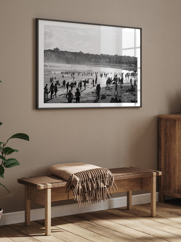 Bondi Beach 07 (B&W) - Wall Art Print