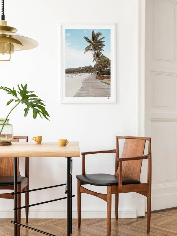 Noosa Main Beach 03 - Sunshine Coast Wall Art Print