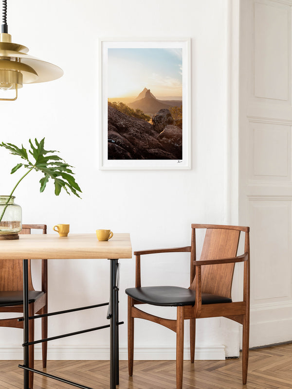 Glass House Mountains 01 - Wall Art Print