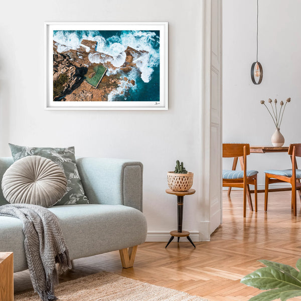 North Curl Curl Pool 01 - Wall Art Print