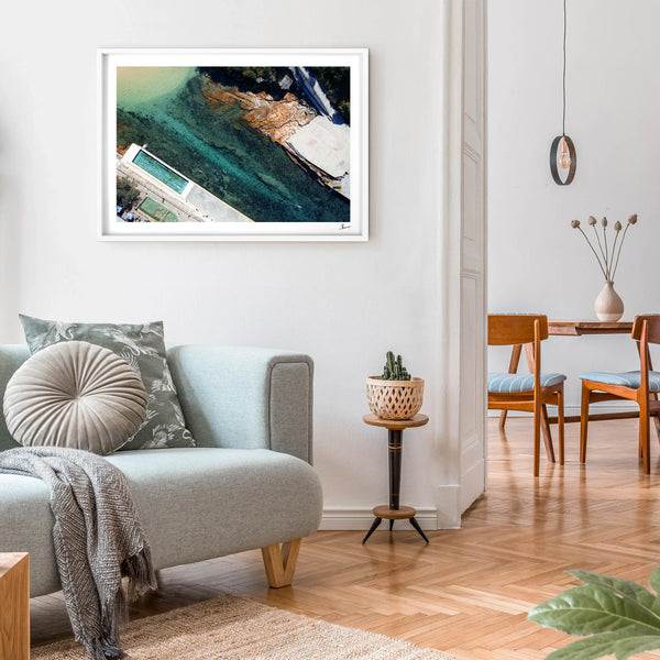 Geoff James Pool (Clovelly Baths) 01 - Wall Art Print