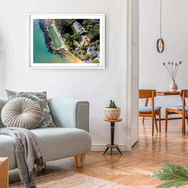 Palm Beach Rock Pool 01 - Wall Art Print