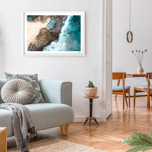 Mona Vale Rock Pool 04 - Wall Art Print