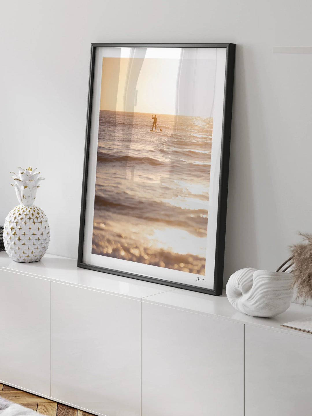 Sunrise stand-up Paddle (Dee Why Beach) - Wall Art Print