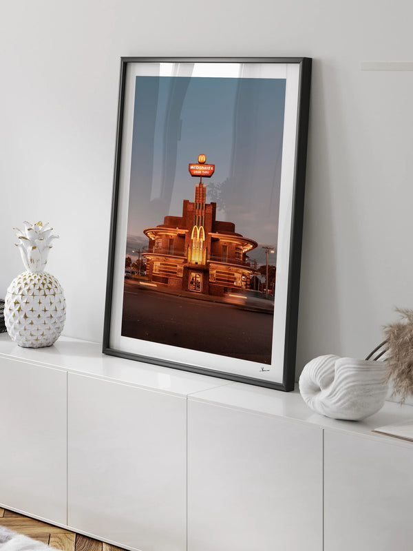 Art Deco Maccas 01 - Wall Art Print