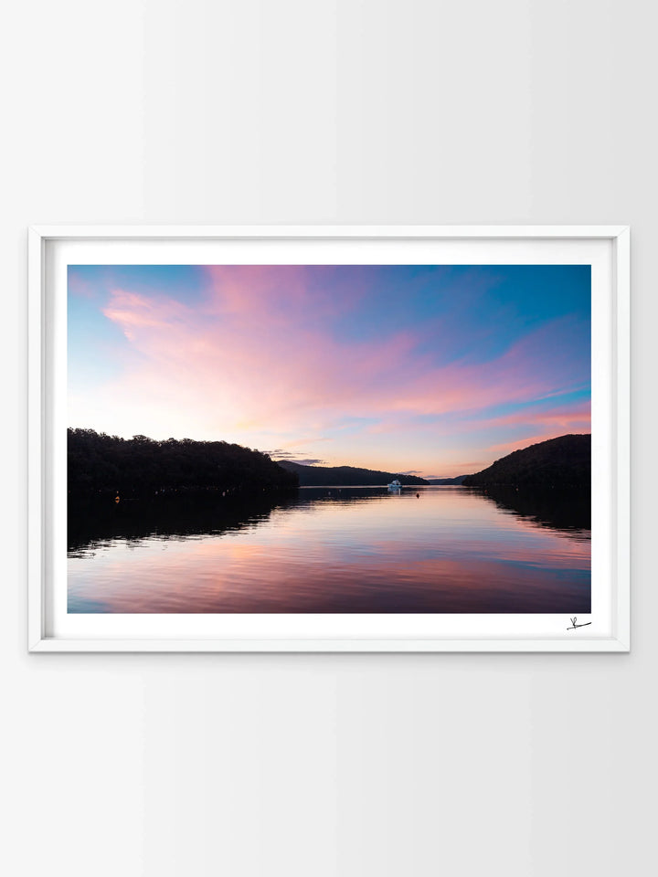 Twilight on the Hawkesbury 01 – Wall Art Print